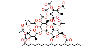 Caminoside A peracetate